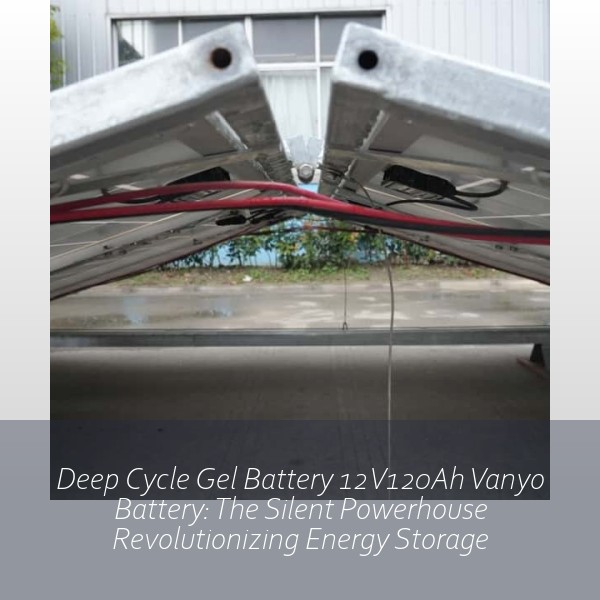 Deep Cycle Gel Battery 12V120Ah Vanyo Battery: The Silent Powerhouse Revolutionizing Energy Storage